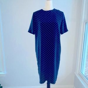 Brooks Brother Silk Poka Dots Dress